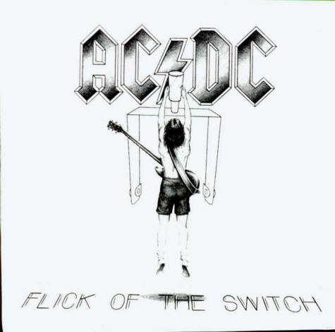 ACDC Flick Of The Switch front | CD Covers | Cover Century | Over 1.000 ...