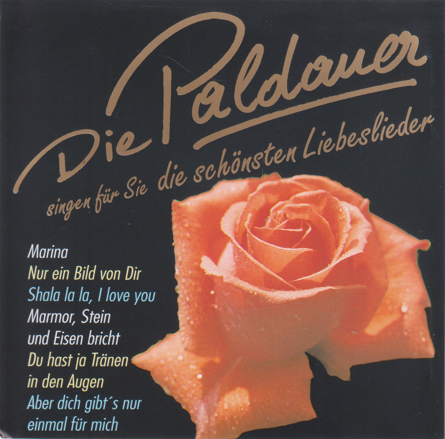 Die Paldauer Singen F R Sie Die Sch Nsten Liebeslieder Front | CD ...