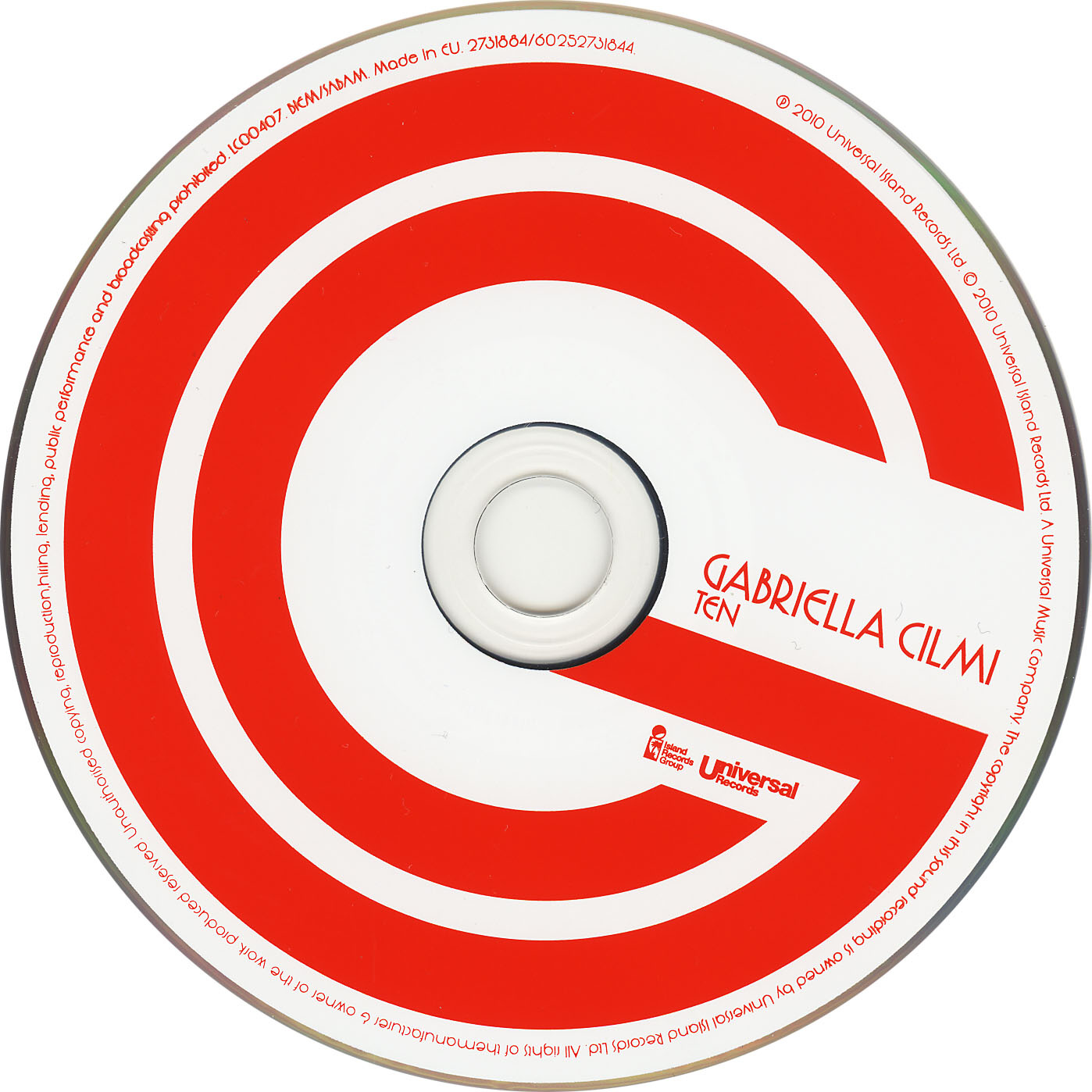 Gabriella Cilmi Ten Cd Cd Covers Cover Century Over 500 000 Album Art Covers For Free