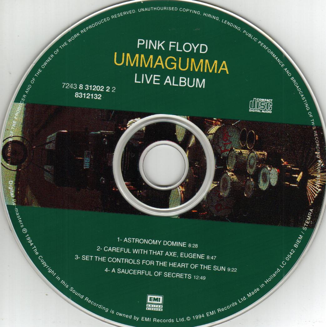 pink floyd ummagumma record cover