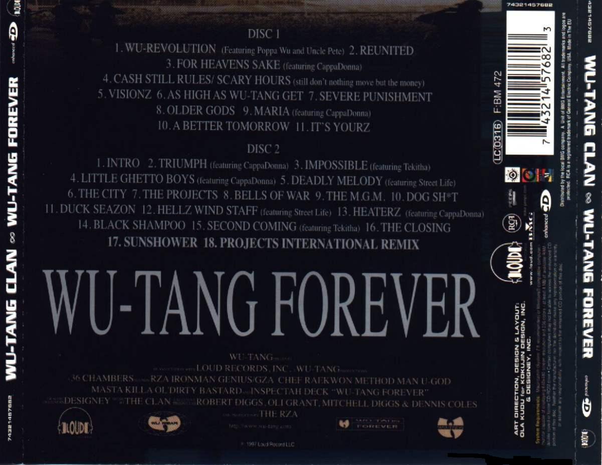 wu tang clan forever discography