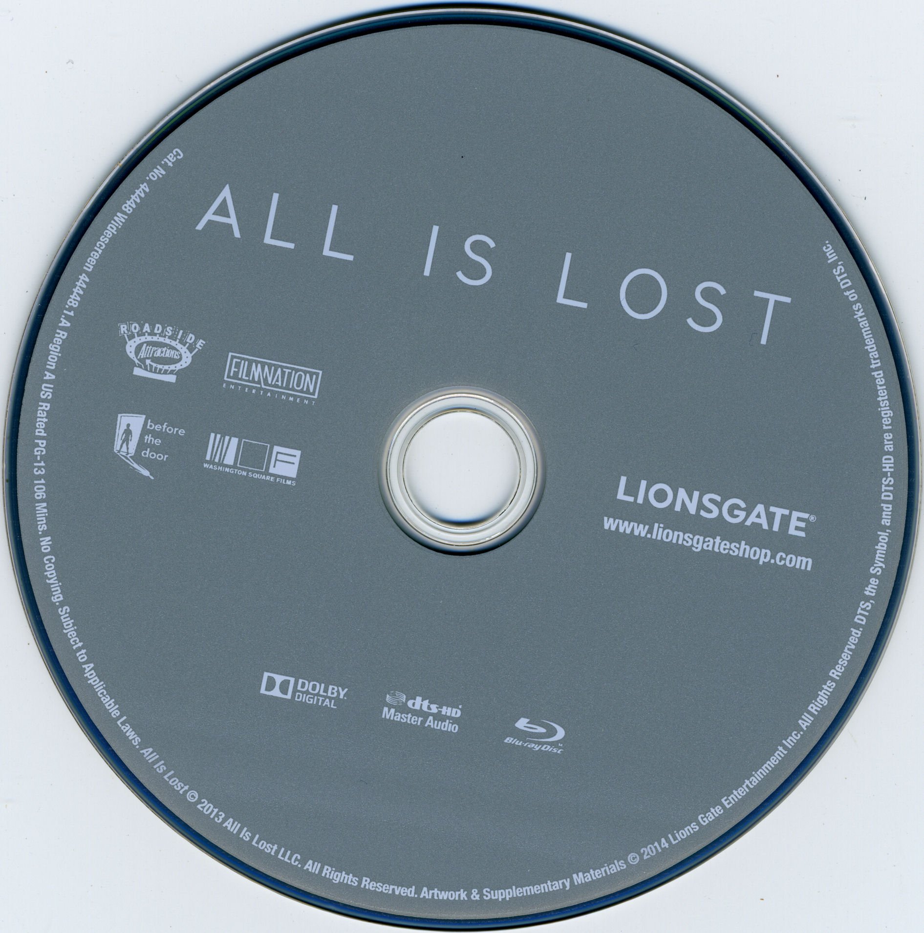 All Is Lost Label | Blu-Ray Covers | Cover Century | Over 1.000.000 ...