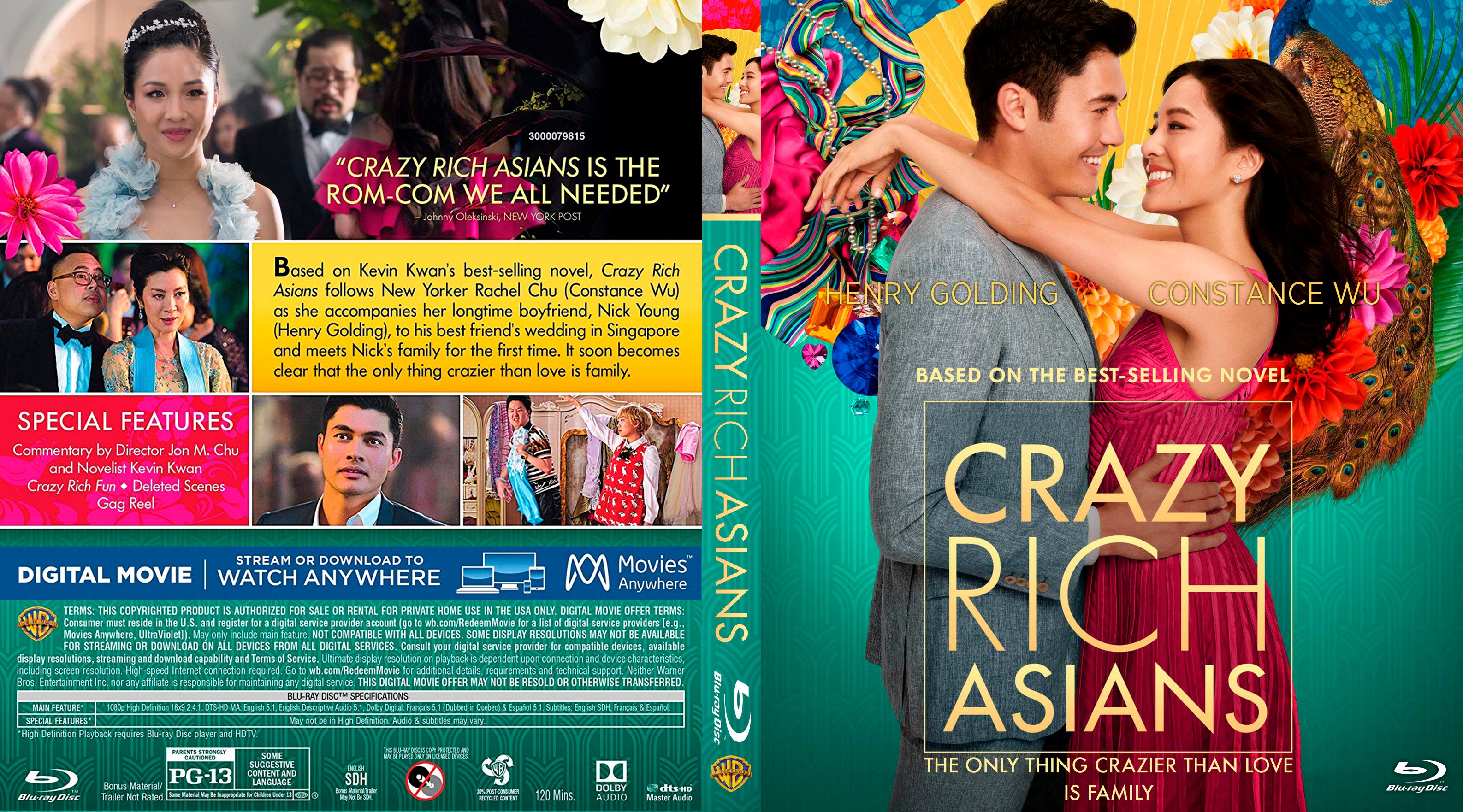 Crazy Rich Asians | Blu-Ray Covers | Cover Century | Over 1.000.000 ...