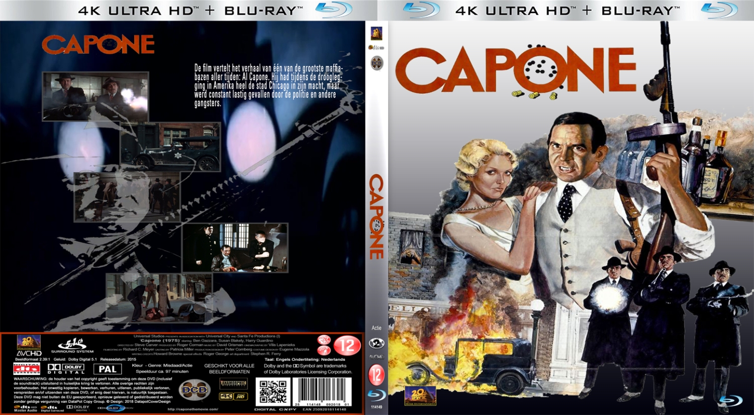 Capone (1975) Blu Ray | Blu-Ray Covers | Cover Century | Over 1.000.000 ...