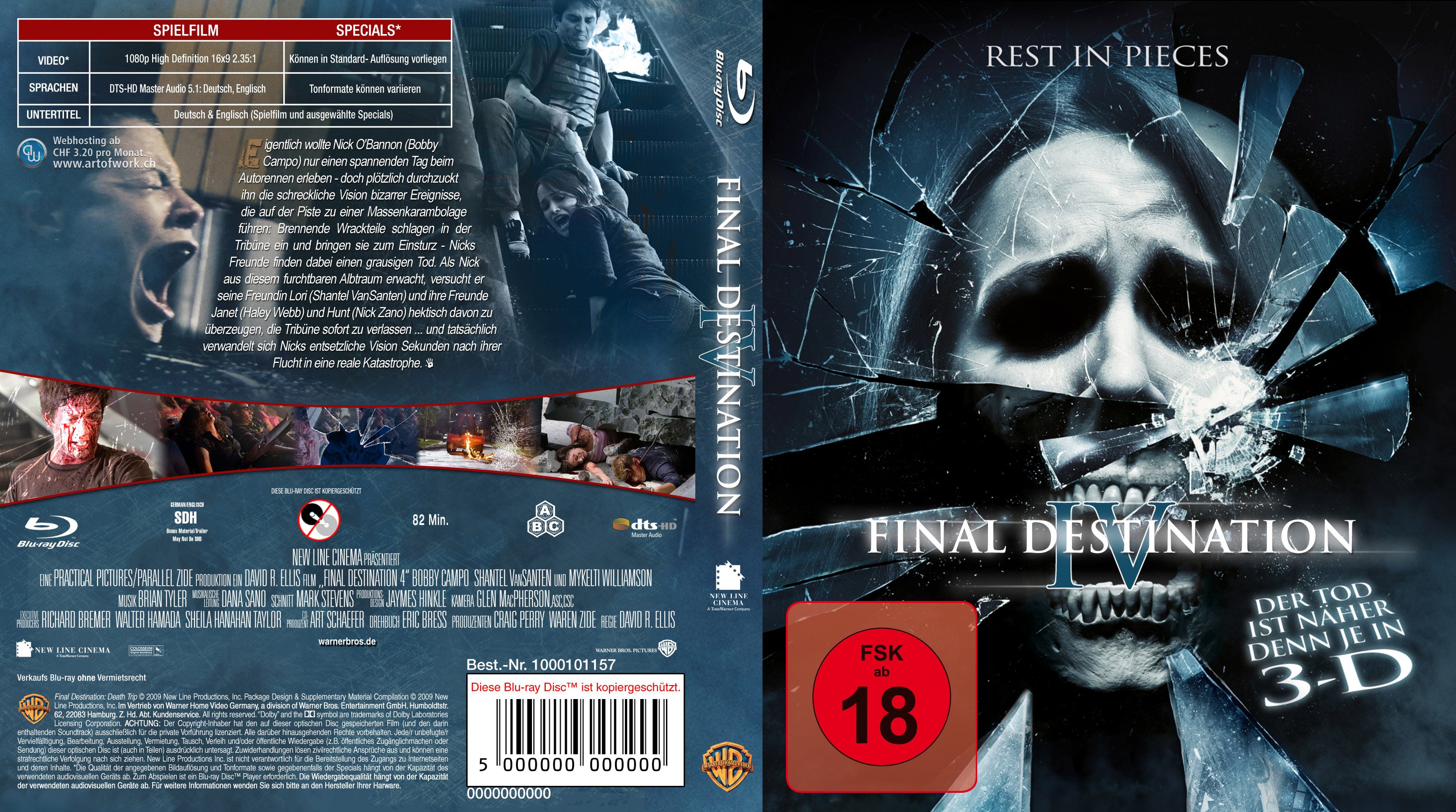 Final Destination 4 Blu Ray Covers Cover Century Over 1000000 Album Art Covers For Free 