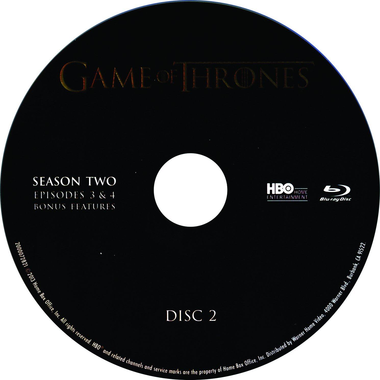 Game Of Thrones Season 2 R1 1 | Blu-Ray Covers | Cover Century | Over 1 ...