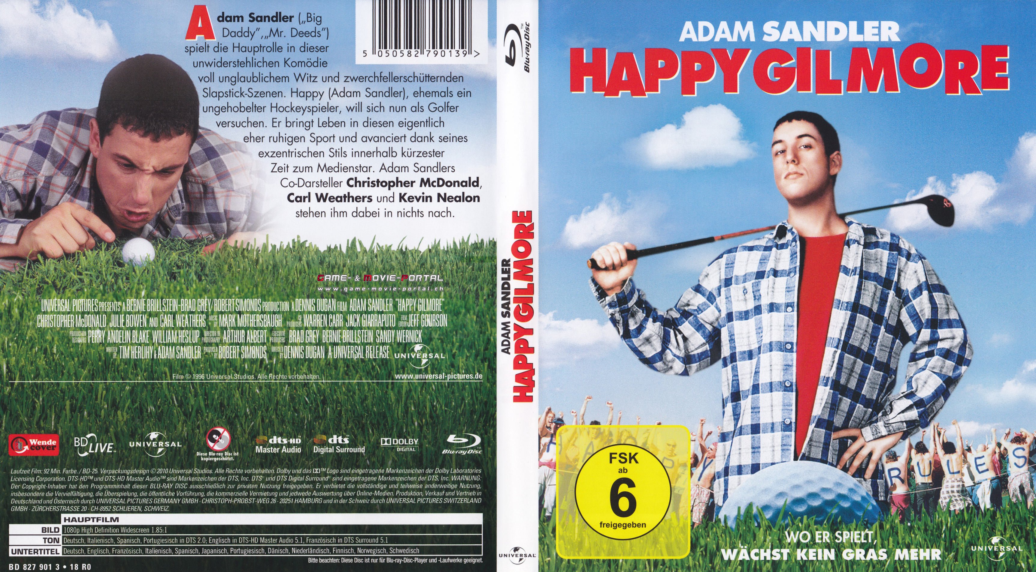 Happy Gilmore | Blu-Ray Covers | Cover Century | Over 1.000.000 Album ...