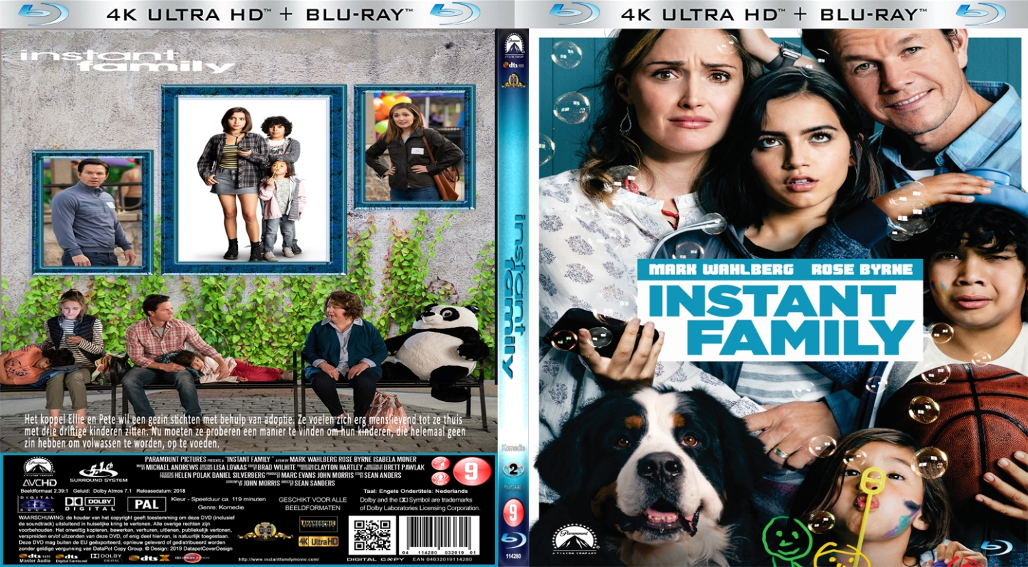 instant family (2018) Blu Ray | Blu-Ray Covers | Cover Century | Over 1 ...