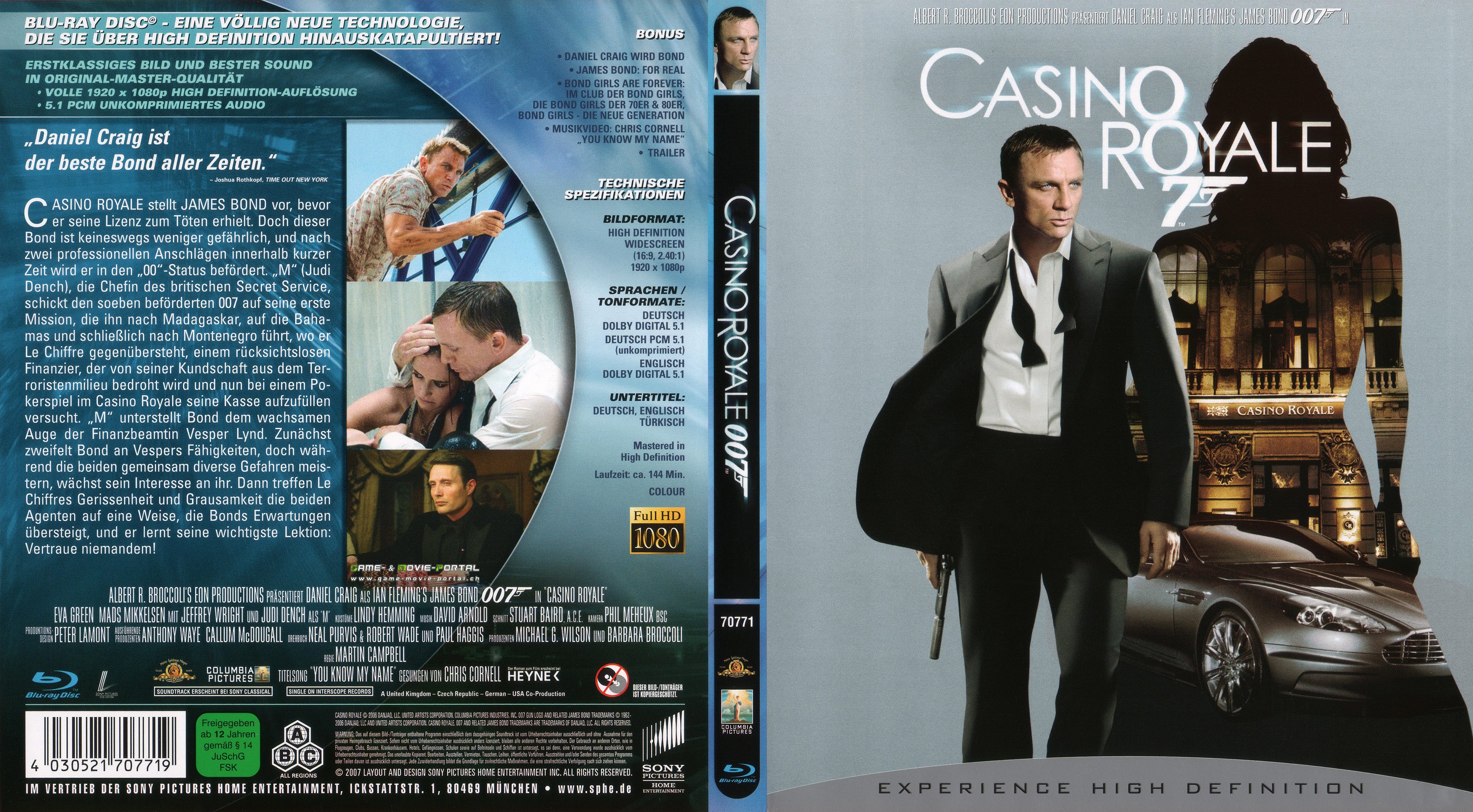 James Bond 007 Casino Royale | Blu-Ray Covers | Cover Century | Over 1. ...