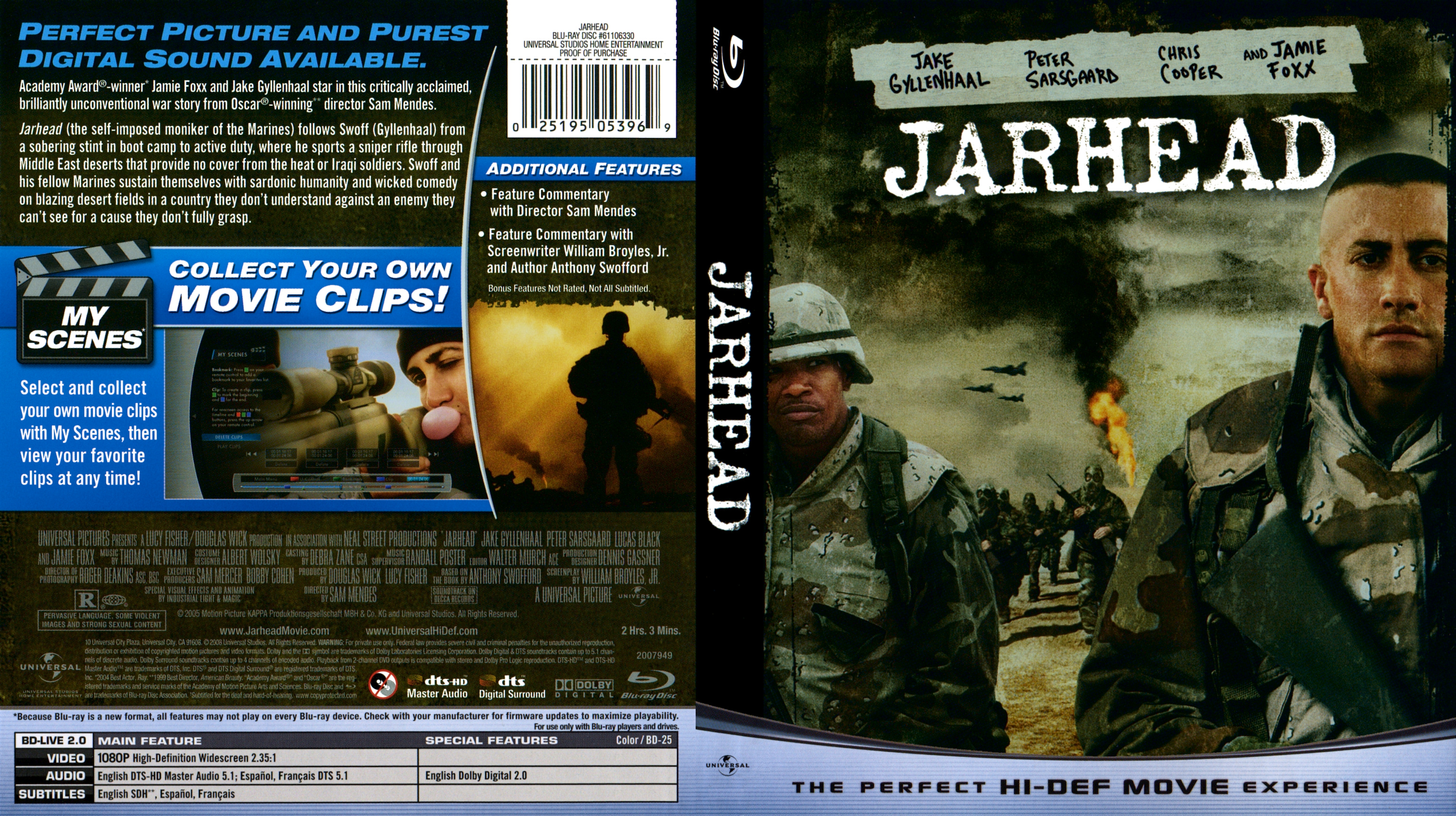 Jarhead Blu ray | Blu-Ray Covers | Cover Century | Over 1.000.000 Album Art  covers for free