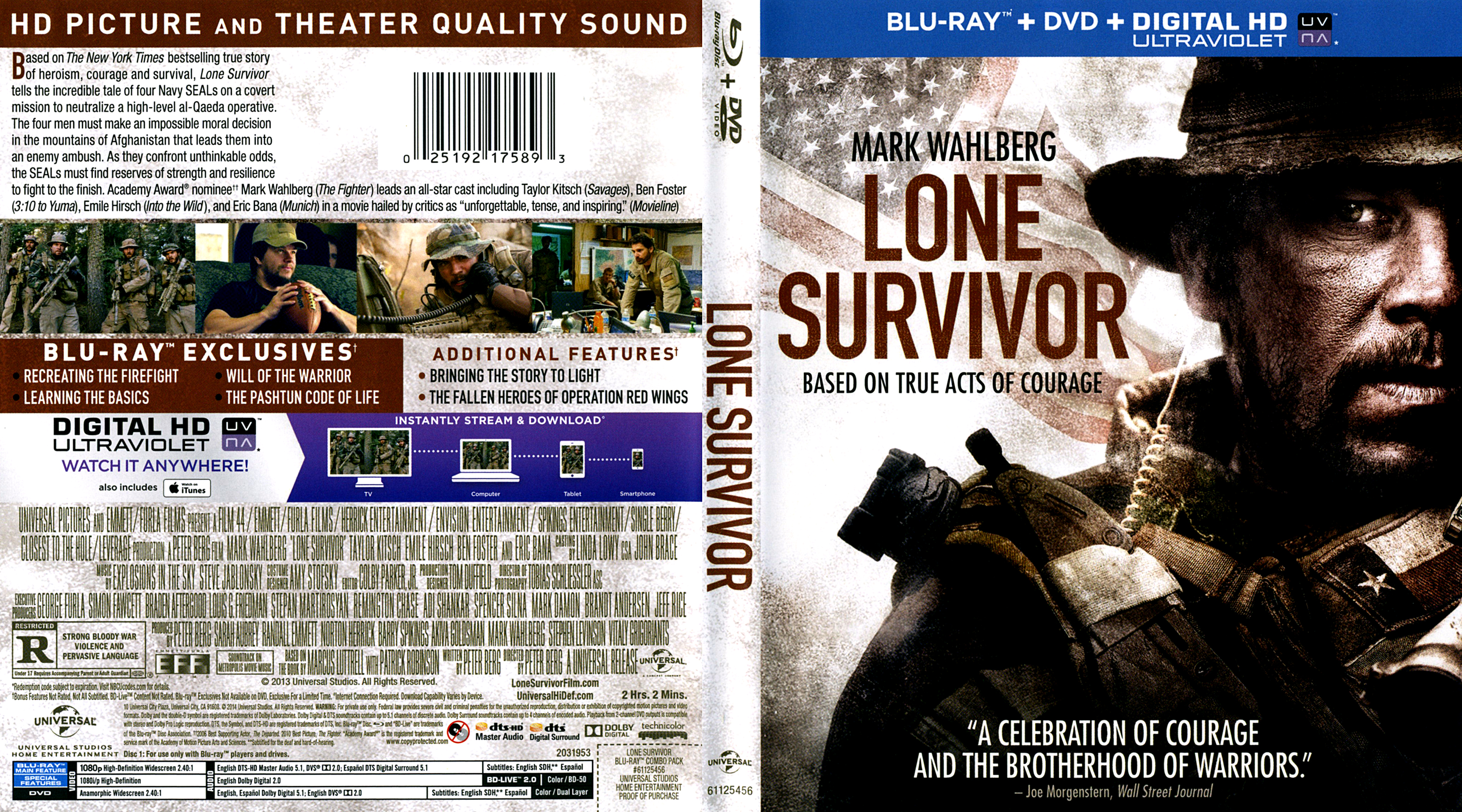 Lone Survivor Blu Ray Covers Cover Century Over 500 000 Album Art Covers For Free