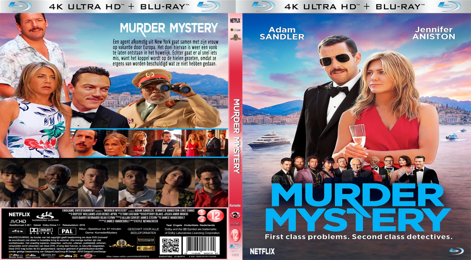 murder mystery (2019) Blu Ray | Blu-Ray Covers | Cover Century | Over 1 ...