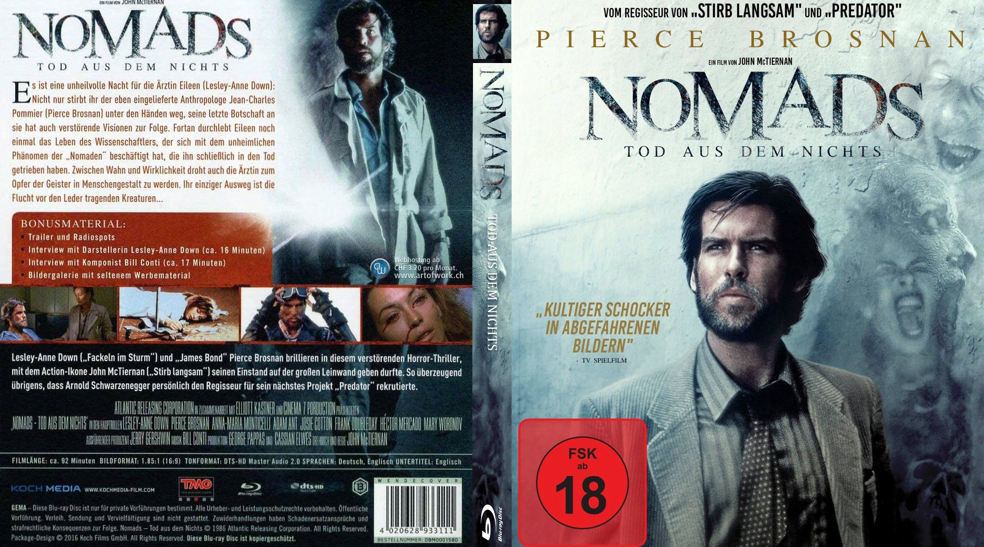 Nomads Tod Aus Dem Nichts John Mctiernan Pierce Brosnan Blu Ray Covers Cover Century Over 