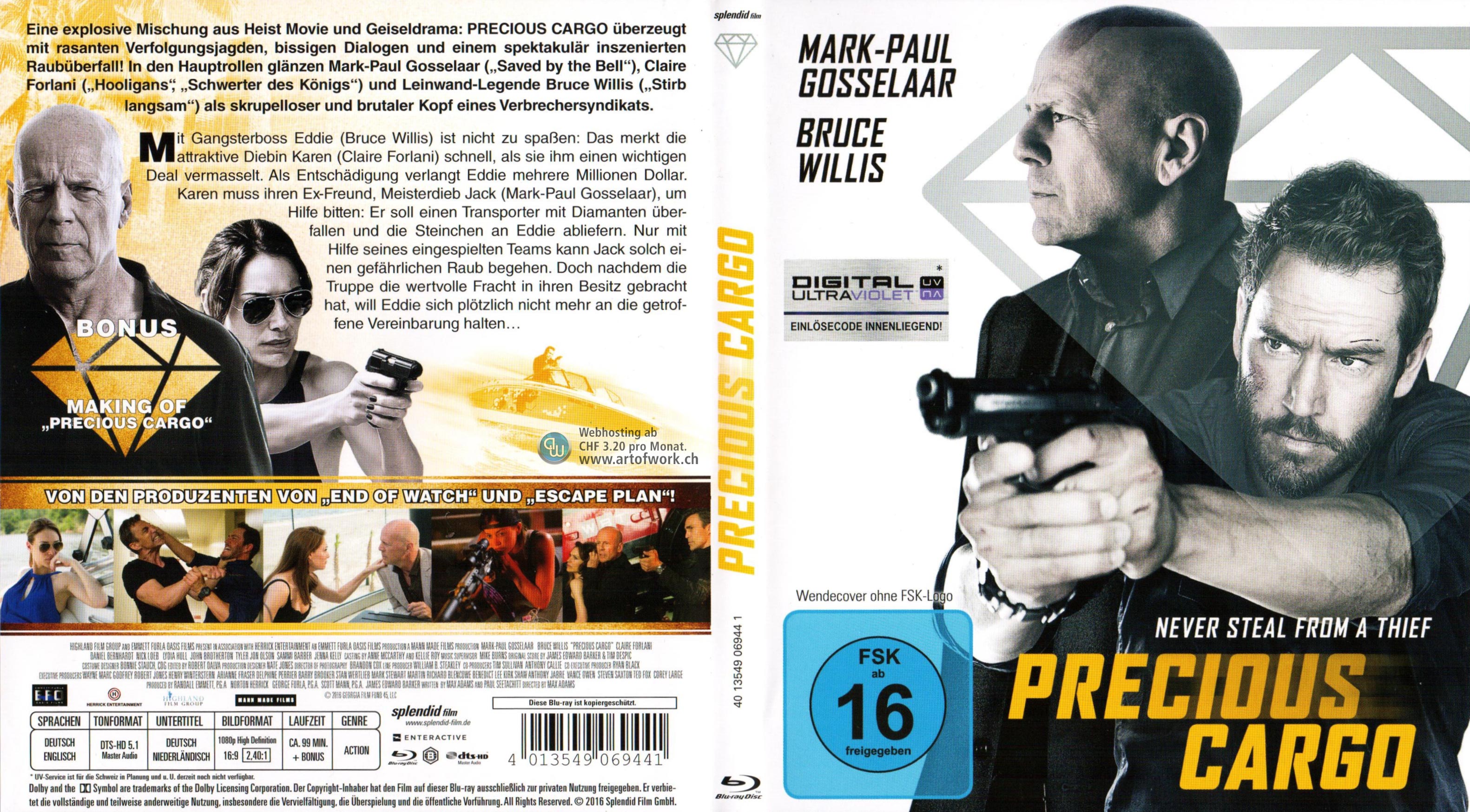 Precious Cargo Bruce Willis Blu ray | Blu-Ray Covers | Cover Century ...