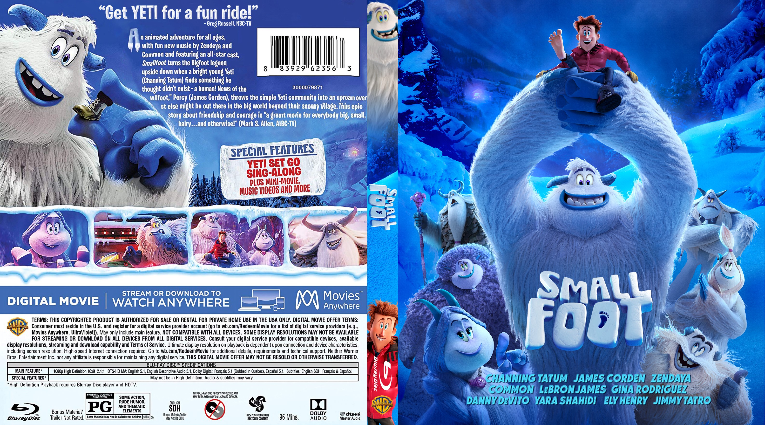 Smallfoot | Blu-Ray Covers | Cover Century | Over 1.000.000 Album Art ...