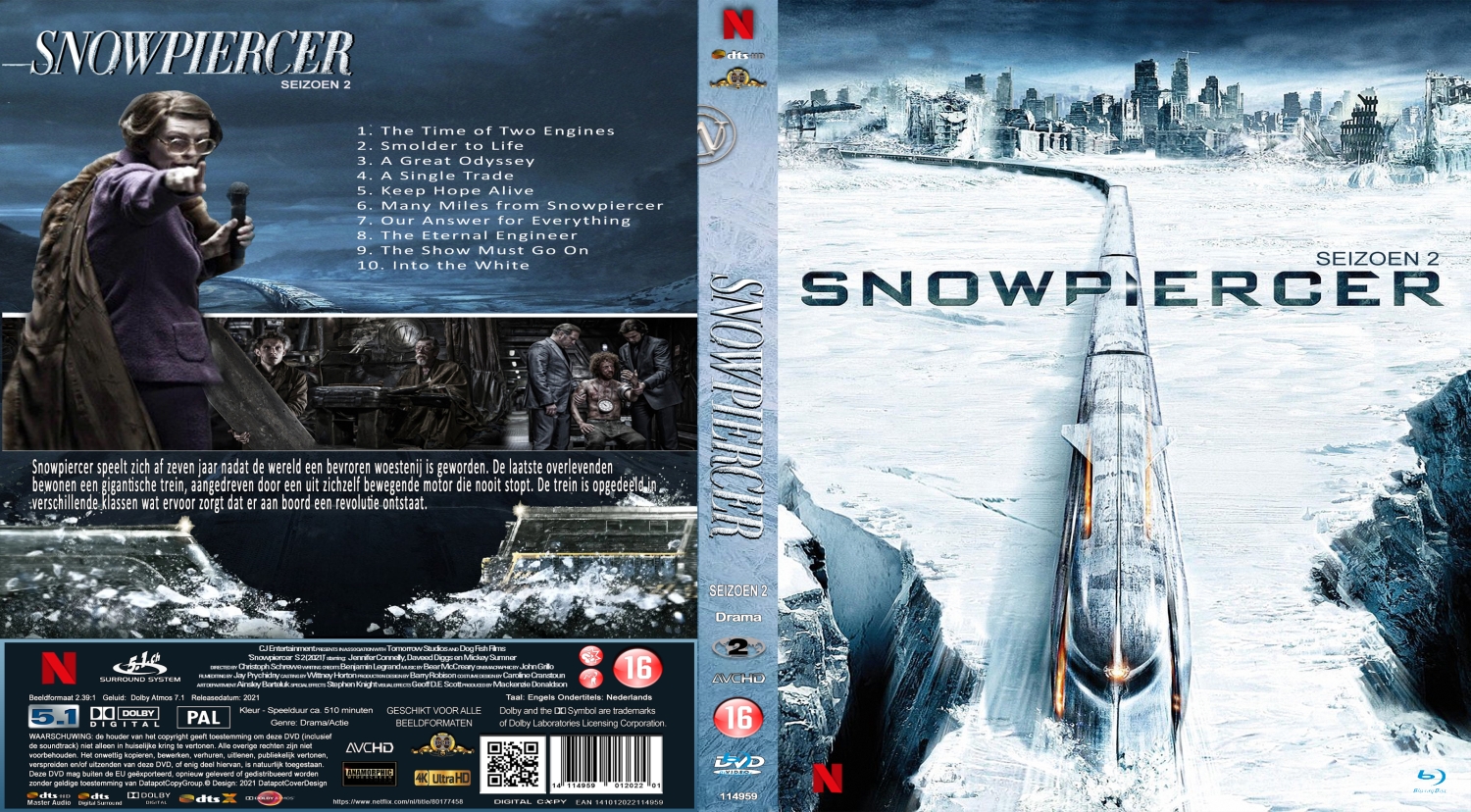 snowpiercer s2 (2021) Blu Ray | Blu-Ray Covers | Cover Century | Over 1 ...