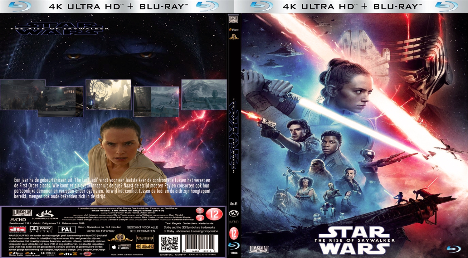 star wars the rise of skywalker (2019) Blu Ray | Blu-Ray Covers | Cover ...