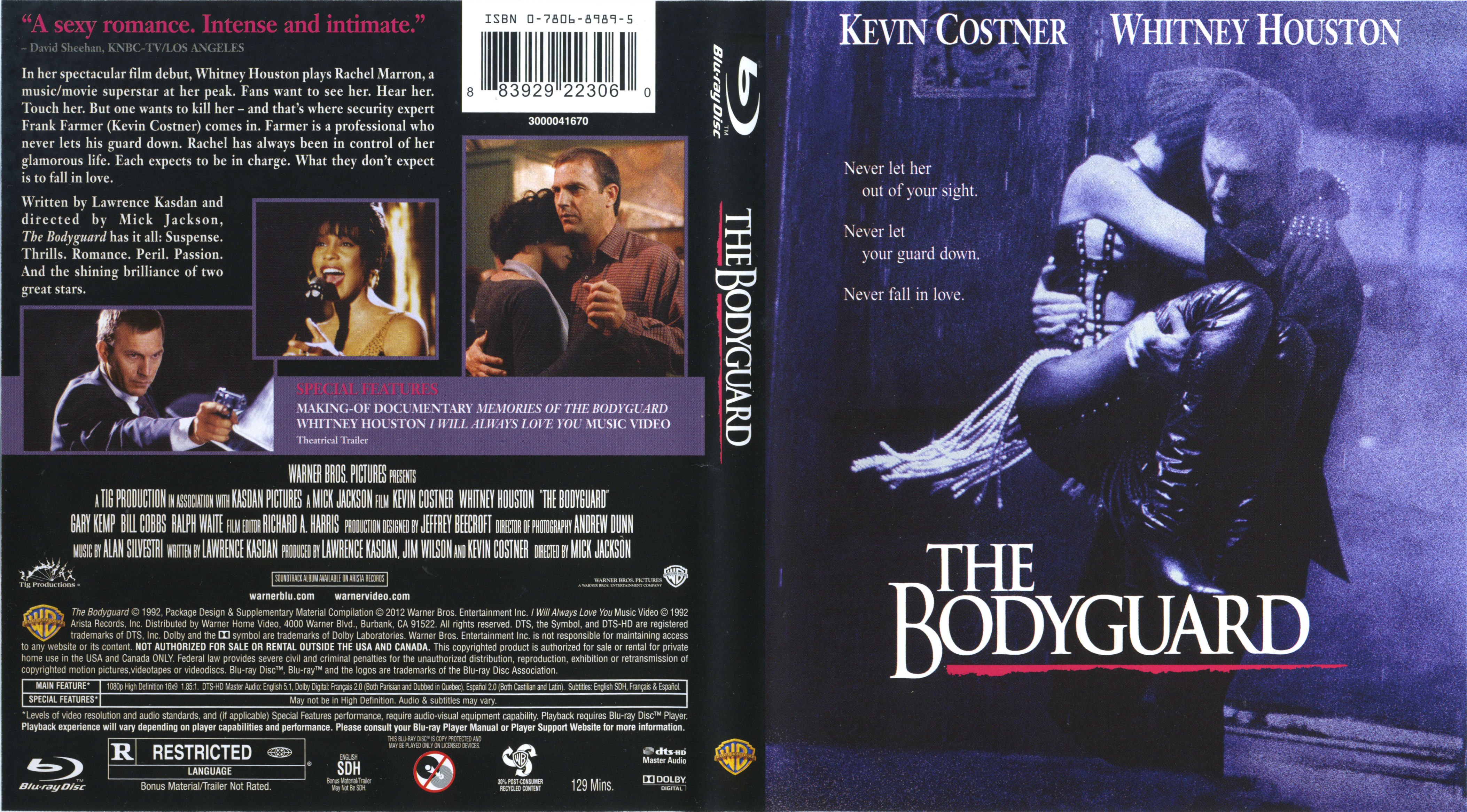 The Bodyguard (DVD, 1992)