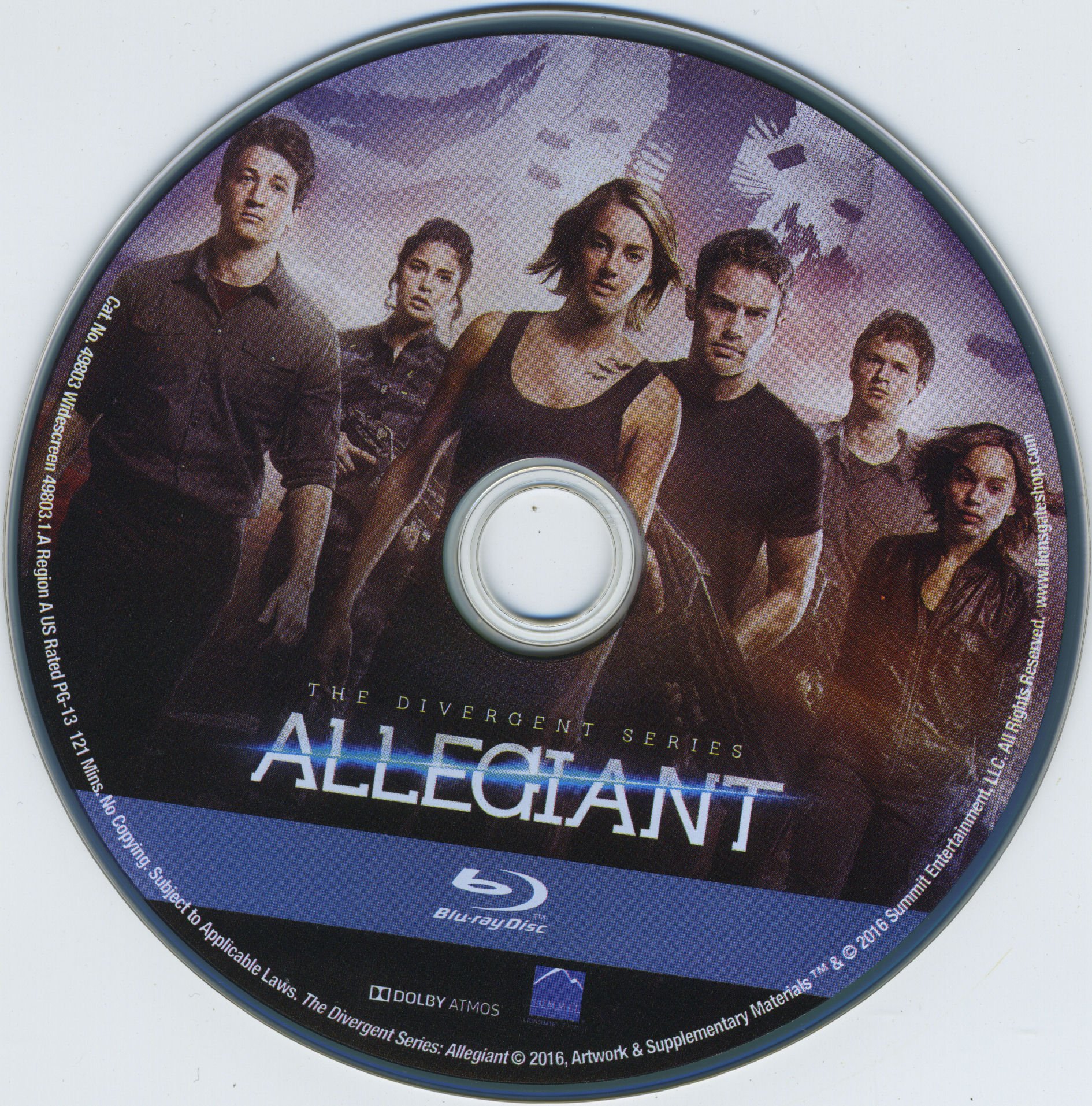 The Divergent Series Allegiant 2016 Labels 1 | Blu-Ray Covers | Cover ...