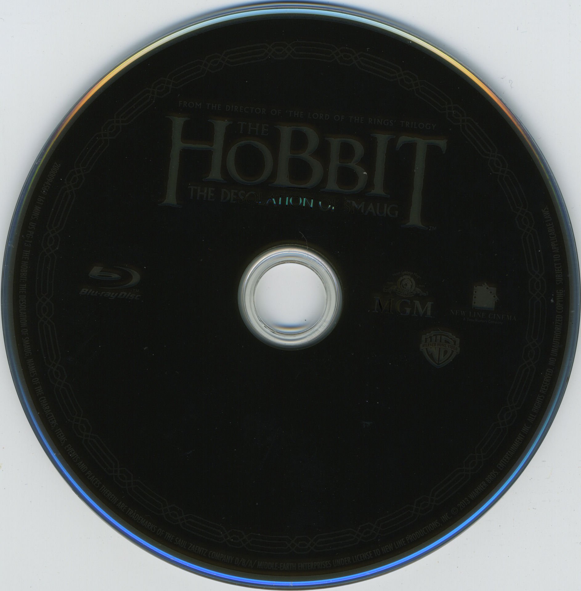 The Hobbit The Desolation Of Smaug Labels | Blu-Ray Covers | Cover ...