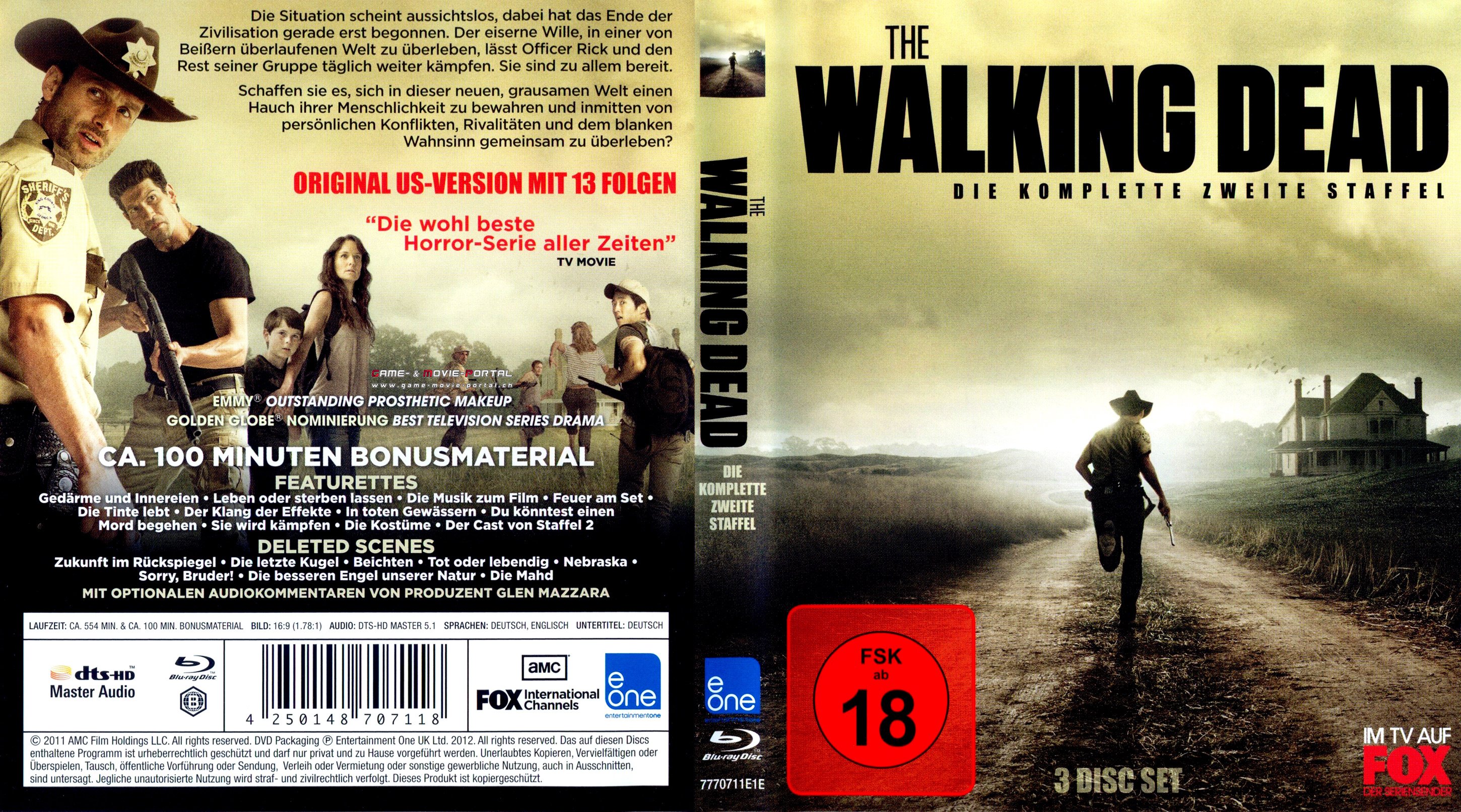 The Walking Dead Season 2 Staffel 2 S02 | Blu-Ray Covers | Cover ...