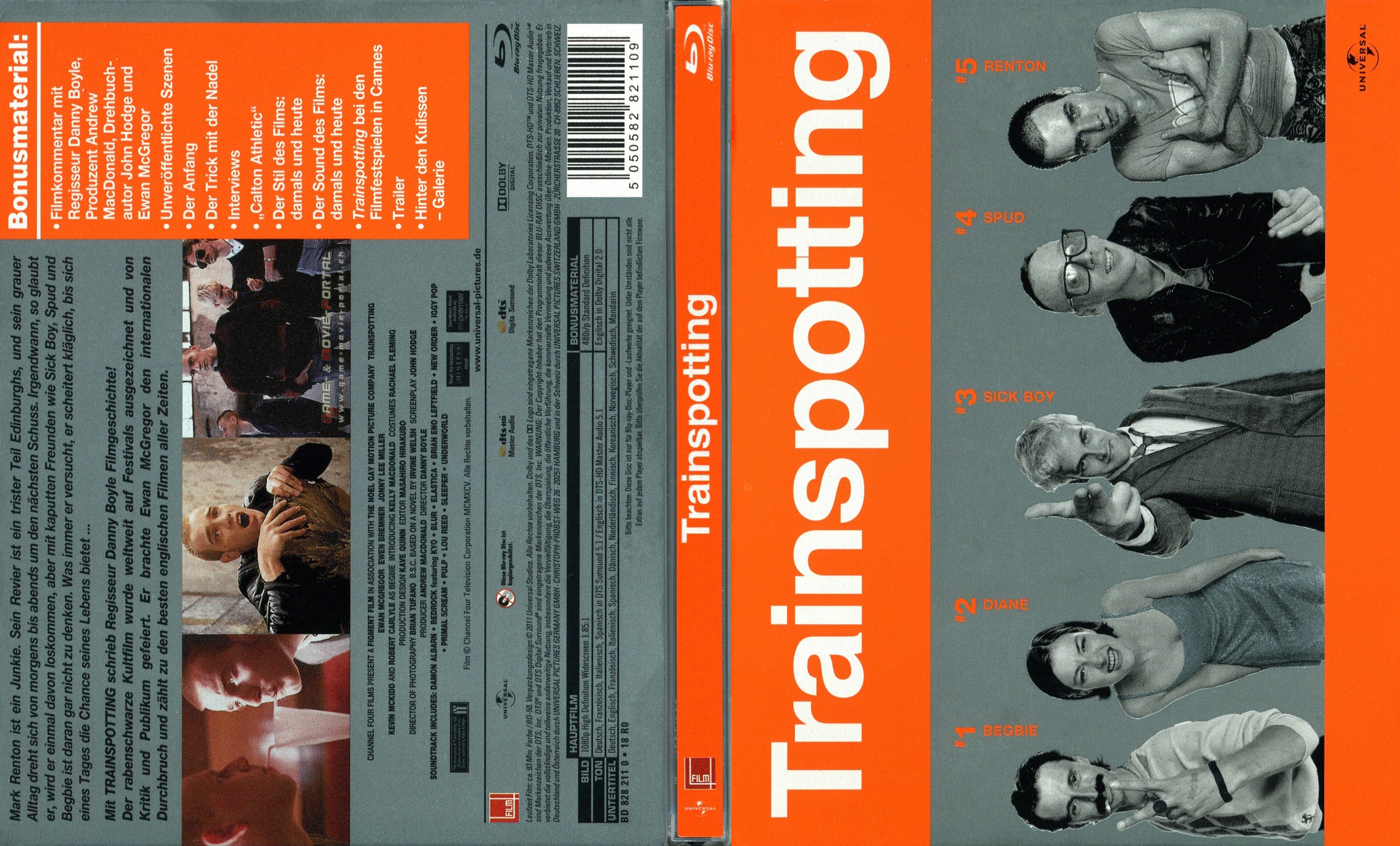 Trainspotting | Blu-Ray Covers | Cover Century | Over 1.000.000 Album ...