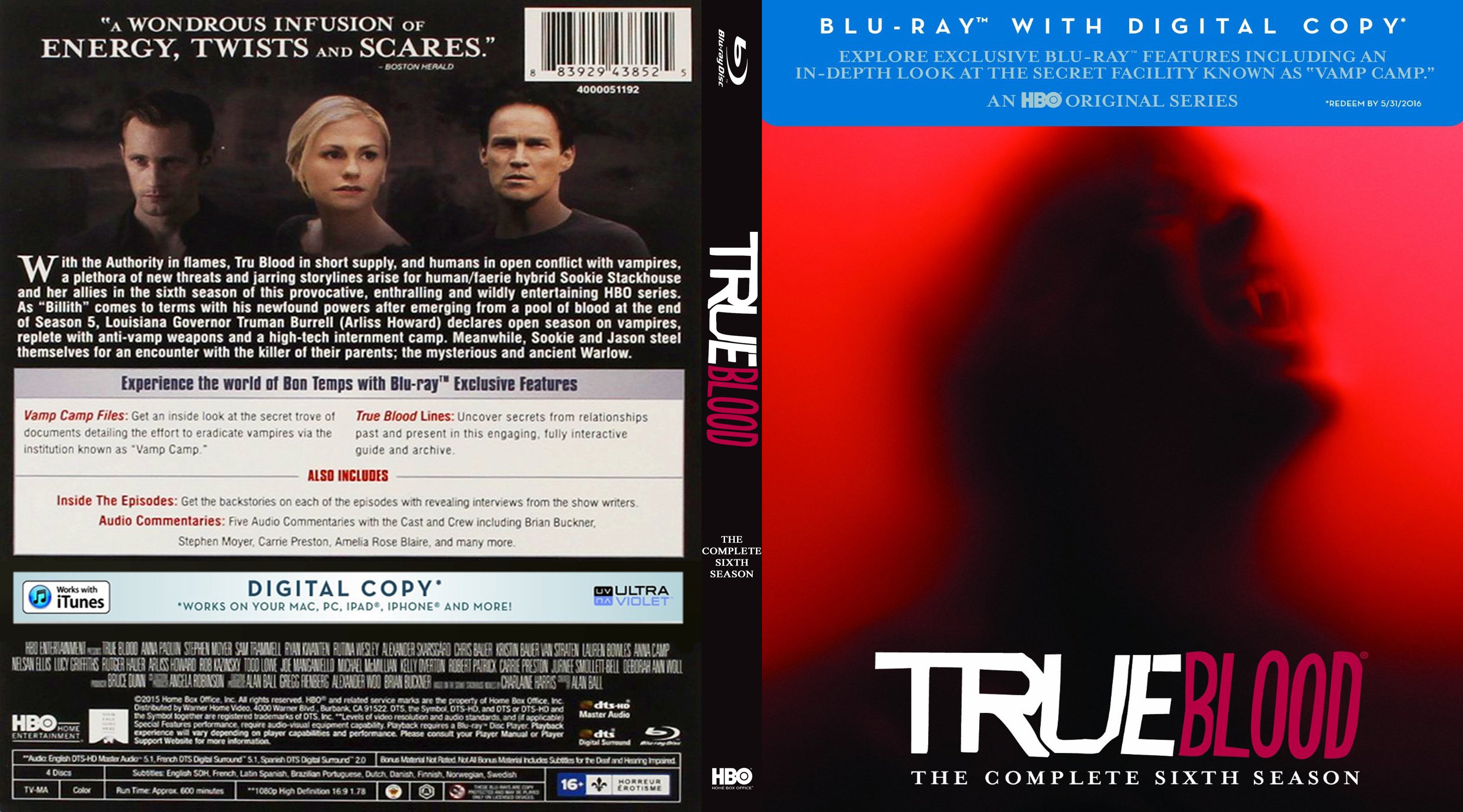 True Blood Season 6 | Blu-Ray Covers | Cover Century | Over 1.000.000 ...