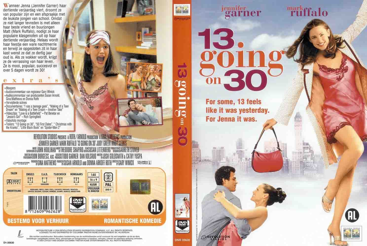 Download 13 Going On 30 Dvd Nl Dvd Covers Cover Century Over 500 000 Album Art Covers For Free PSD Mockup Templates