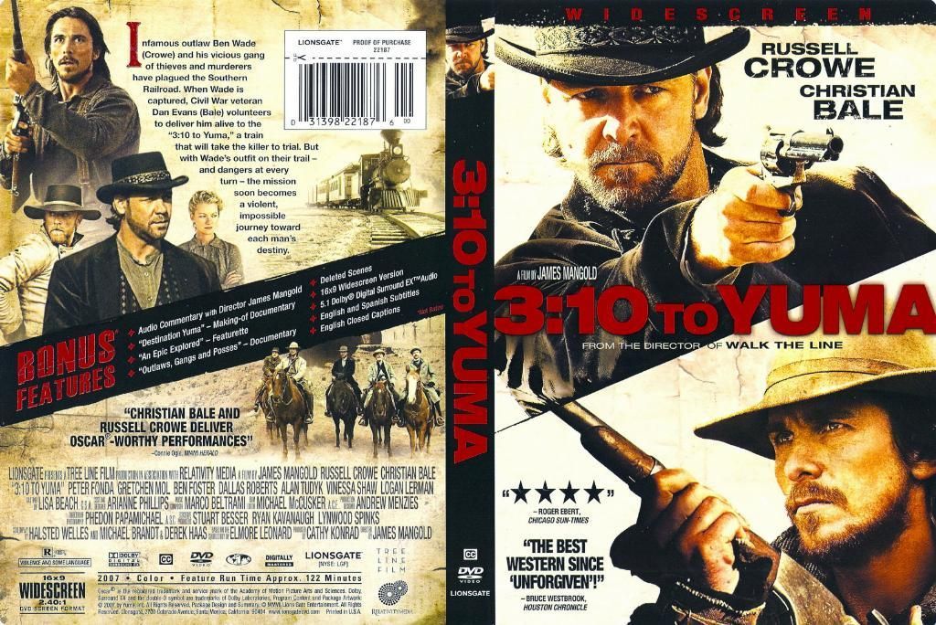 310 To Yuma Widescreen DVD US | DVD Covers | Cover Century | Over 1.000 ...