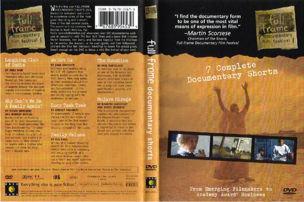 7 Complete Documentary Shorts DVD US | DVD Covers | Cover Century ...