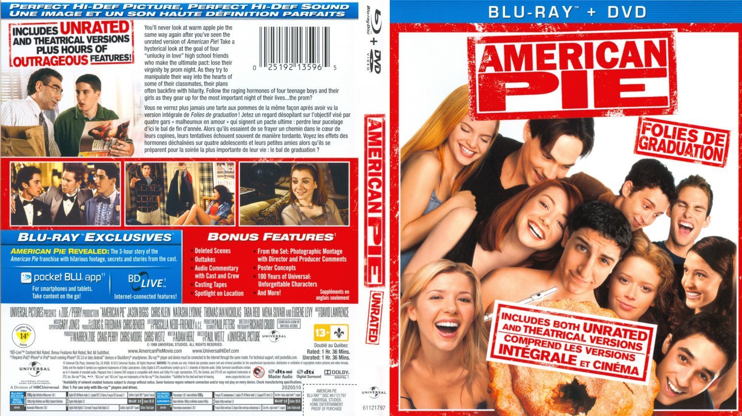 American pie 4: family reunion dvd covers and labels