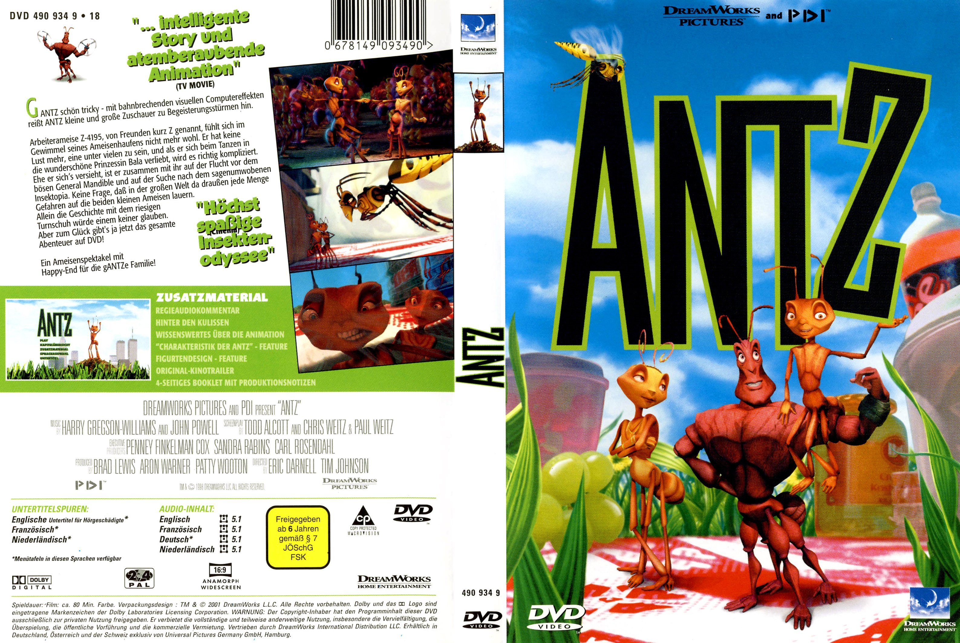 Antz | DVD Covers | Cover Century | Over 1.000.000 Album Art covers for ...