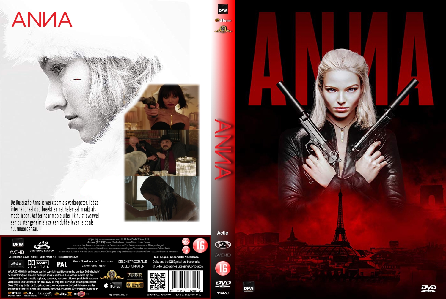 anna (2019) DVD Cover | DVD Covers | Cover Century | Over 1.000.000 ...