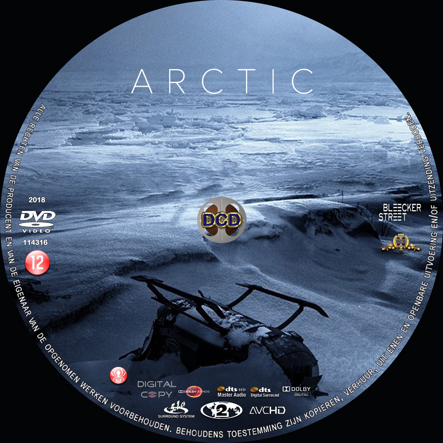 arctic (2018) DVD Cover CD | DVD Covers | Cover Century | Over 1.000. ...