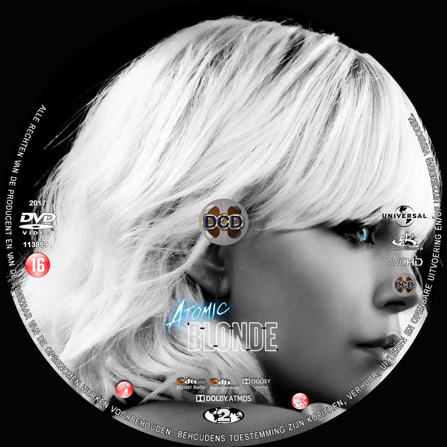 atomic blonde (2017) DVD Cover CD | DVD Covers | Cover Century | Over  1.000.000 Album Art covers for free