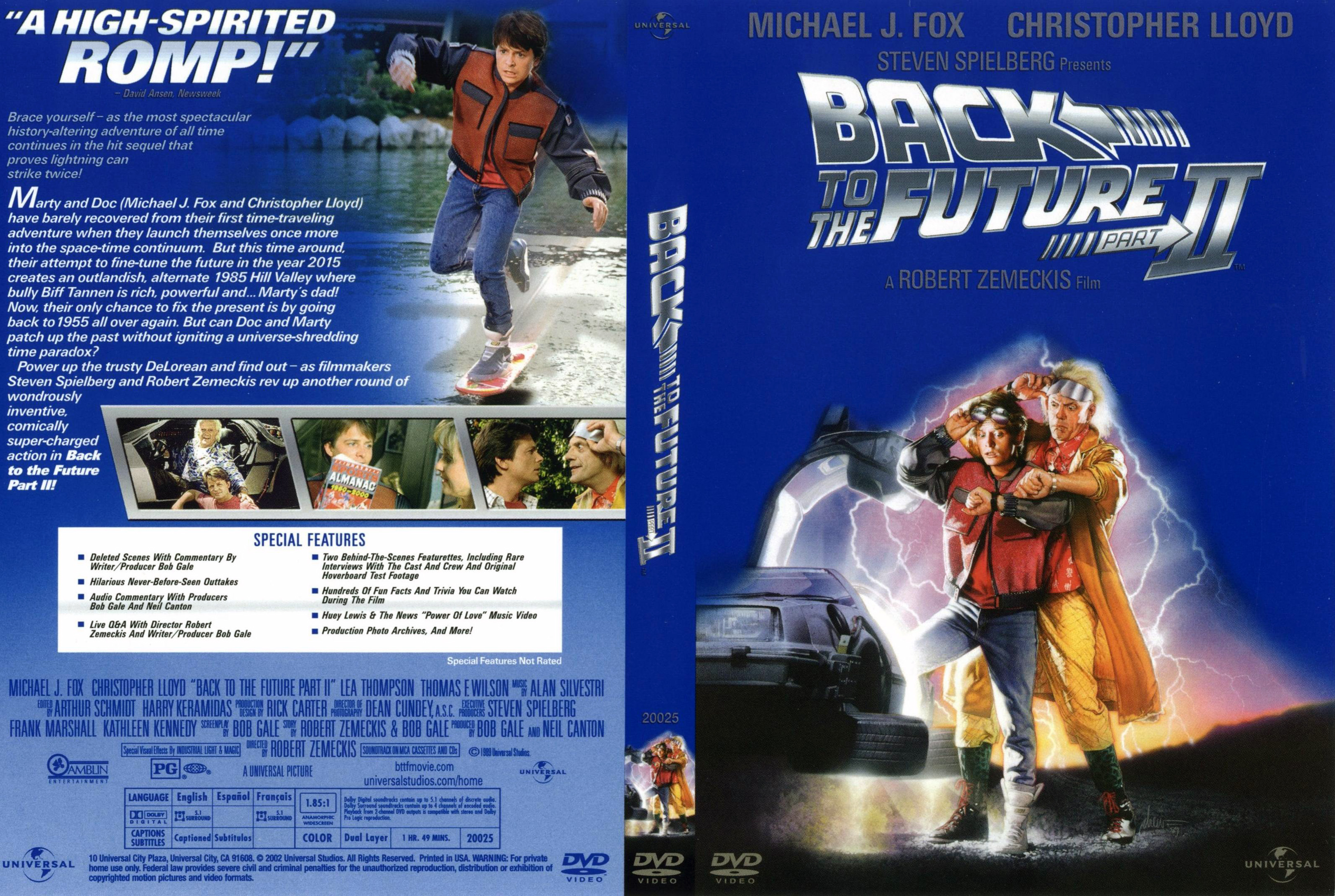 Back To The Future 2 Dvd Covers Cover Century Over 500 000 Album Art Covers For Free