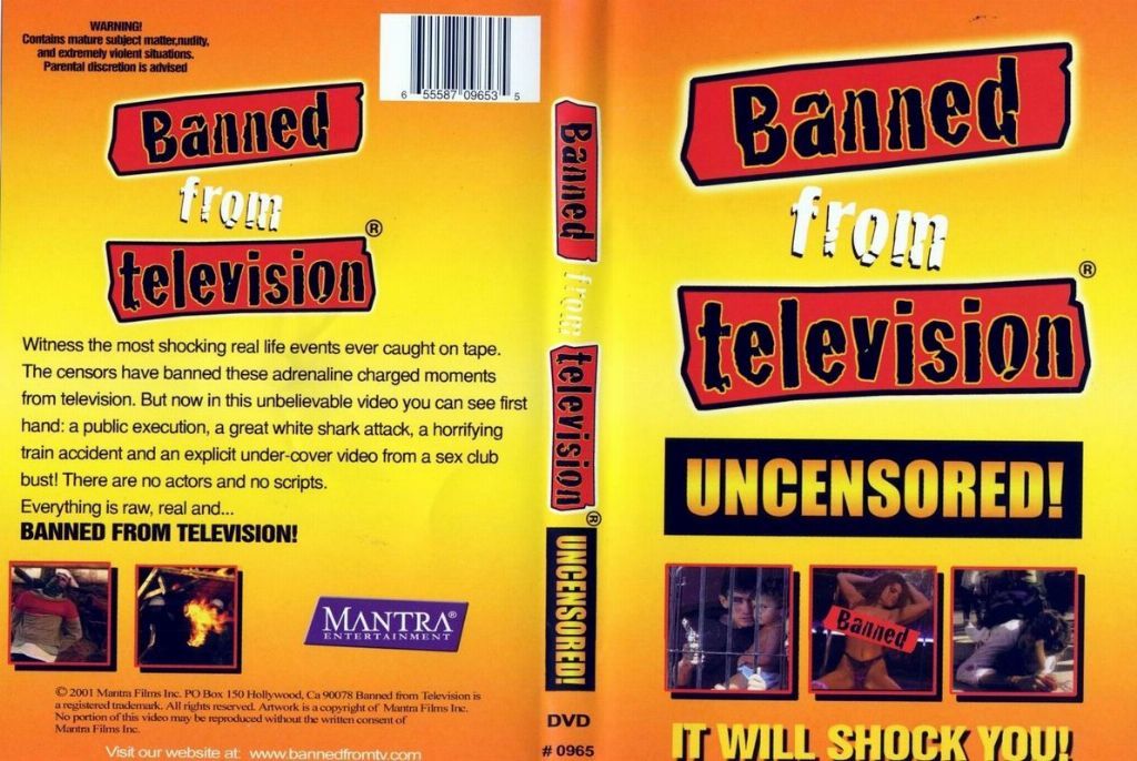 Banned From Tv Uncensored Dvd Us Dvd Covers Cover Century Over 500 000 Album Art Covers For Free