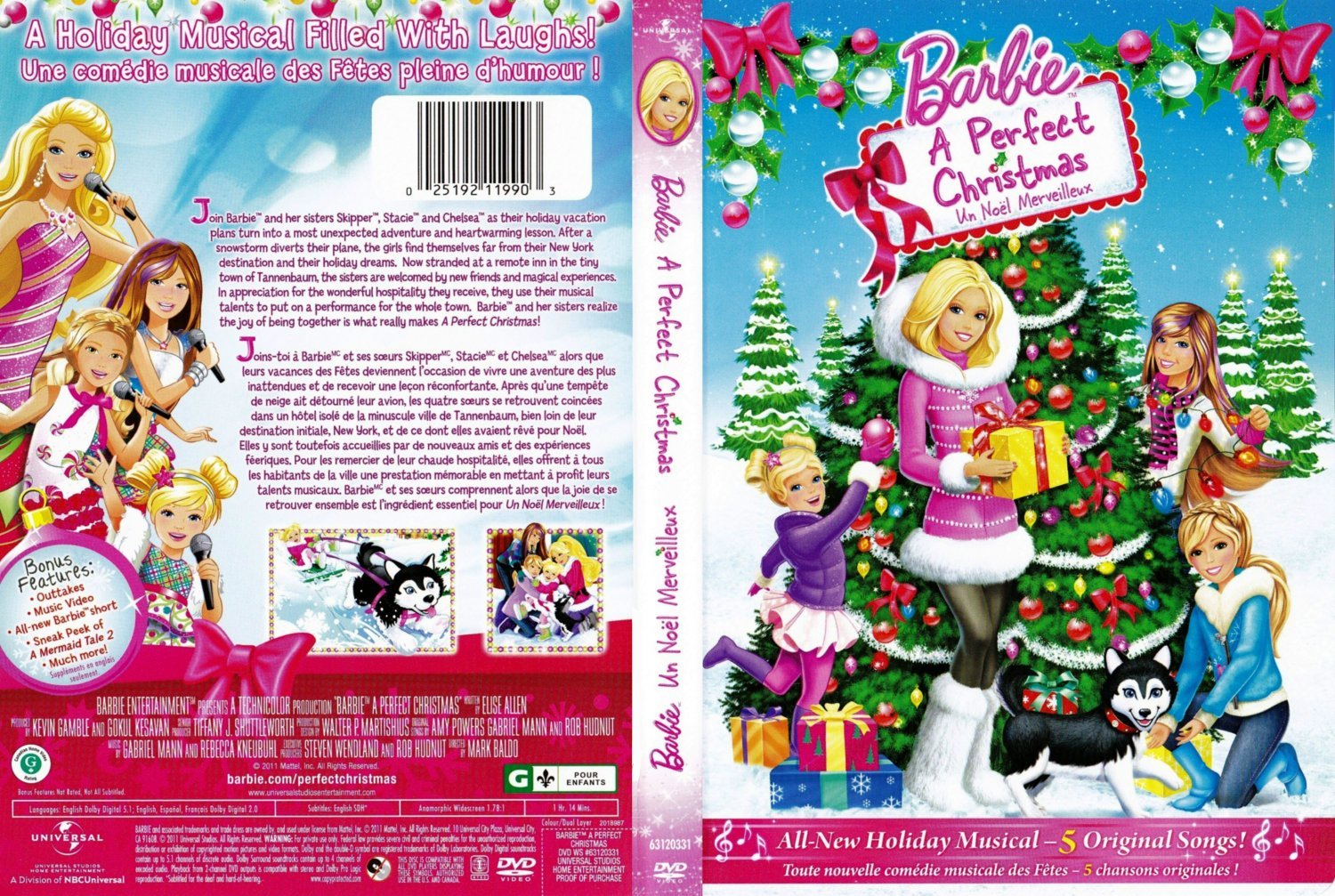 barbie a perfect christmas songs