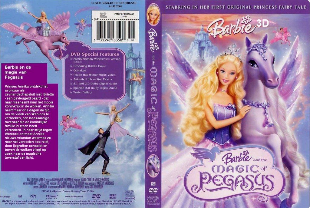 barbie magic of pegasus dvd