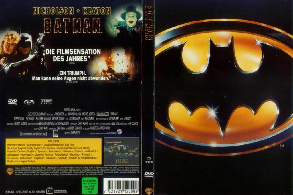 Batman DVD DE | DVD Covers | Cover Century | Over 1.000.000 Album Art ...