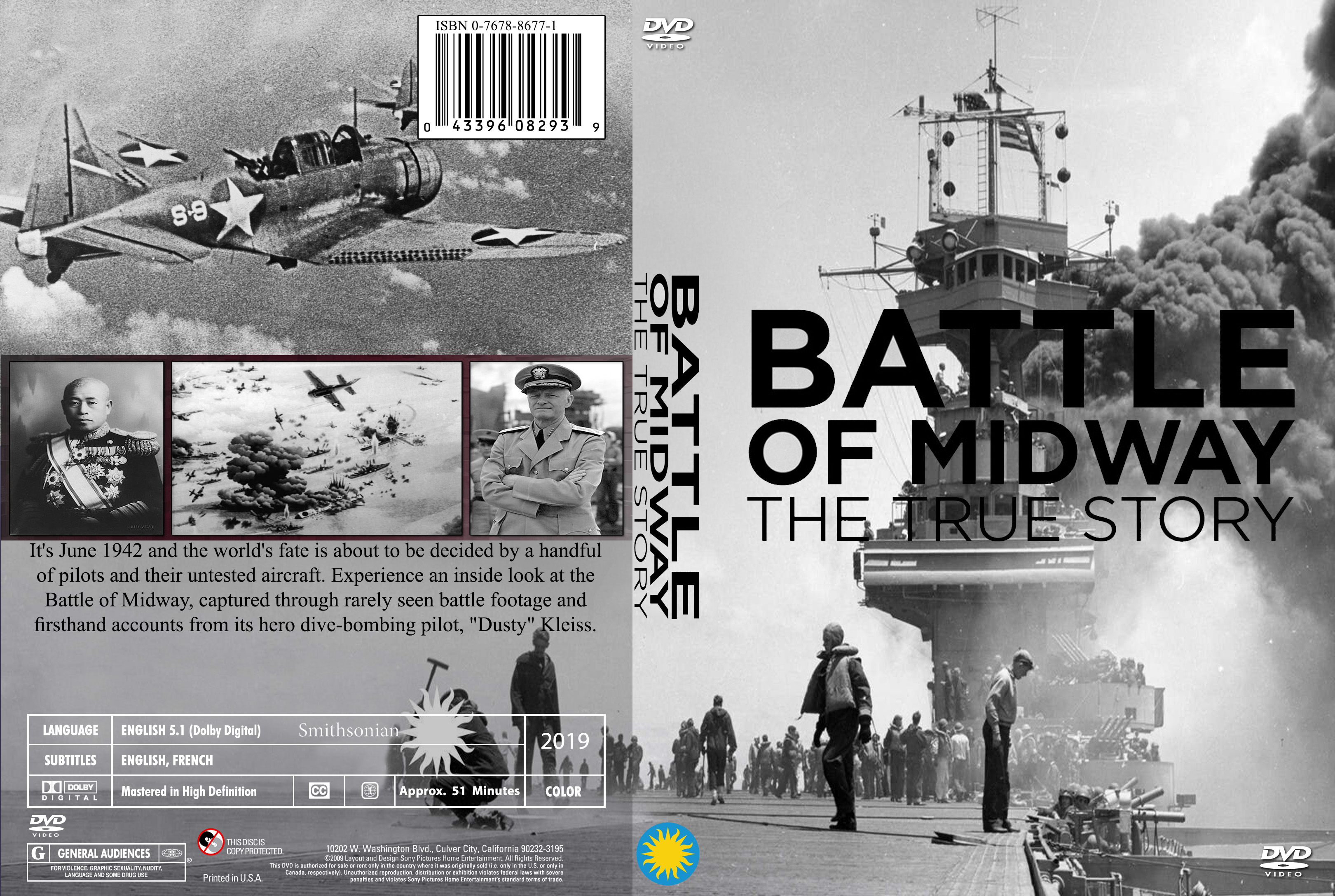 Battle Of Midway The True Story 2019 Dvd Covers Cover Century