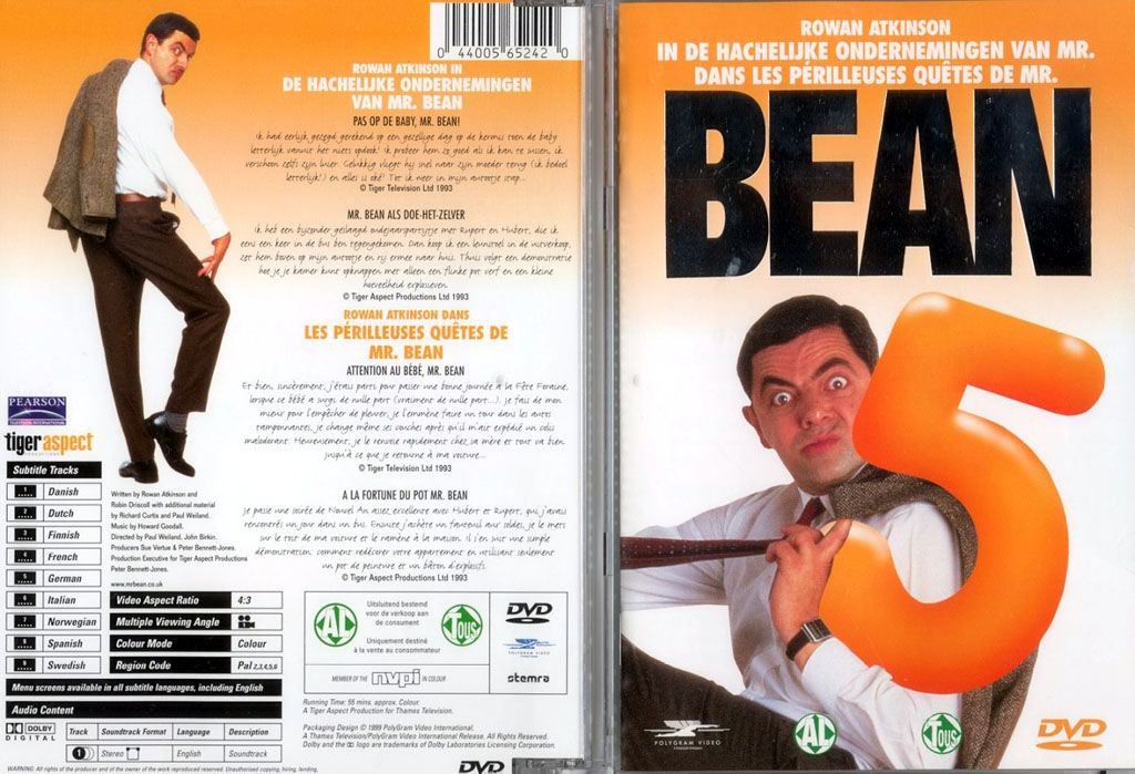 Bean 5 DVD NL | DVD Covers | Cover Century | Over 1.000.000 Album Art ...