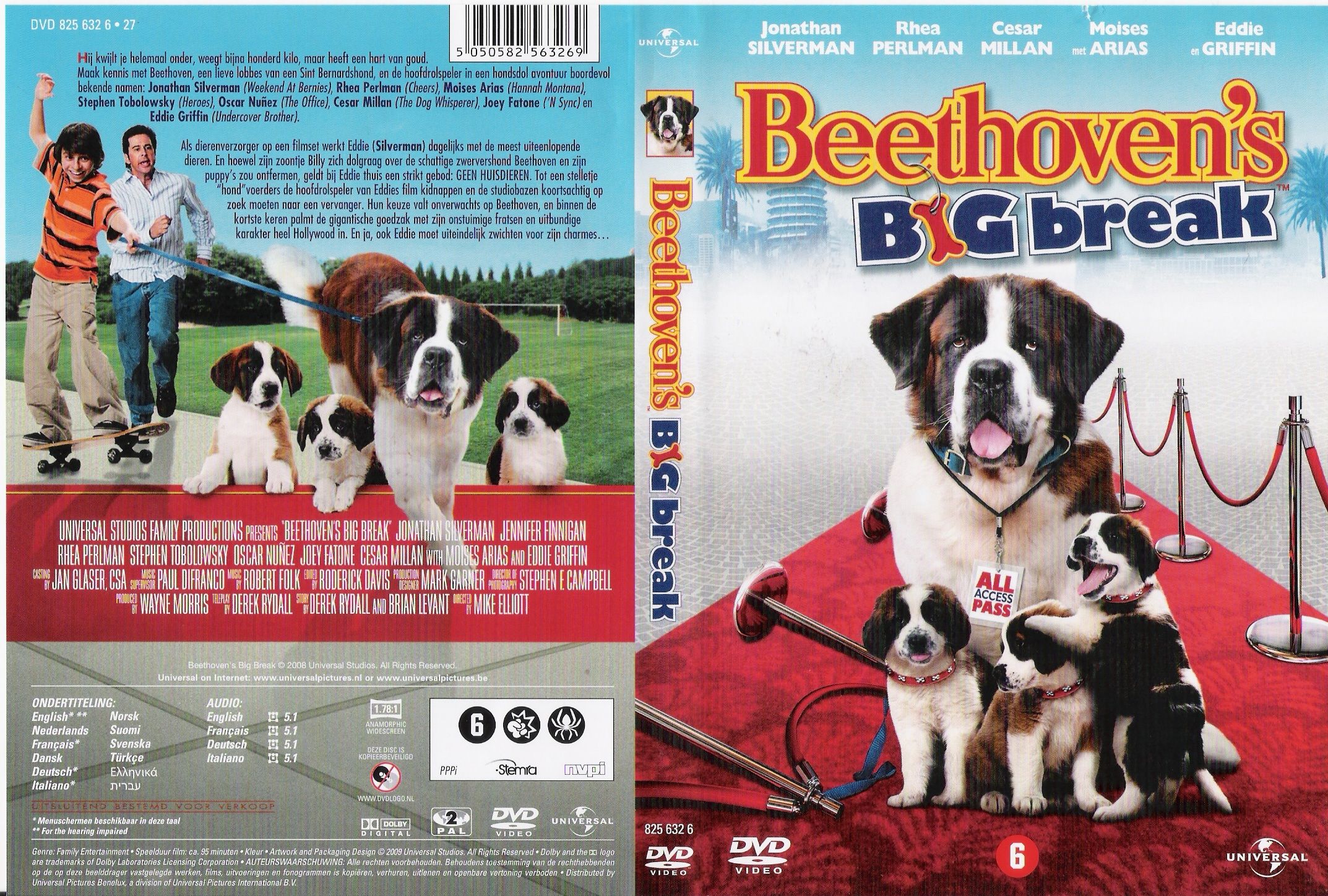 Beethovens Big Break DVD NL | DVD Covers | Cover Century | Over 1.000. ...