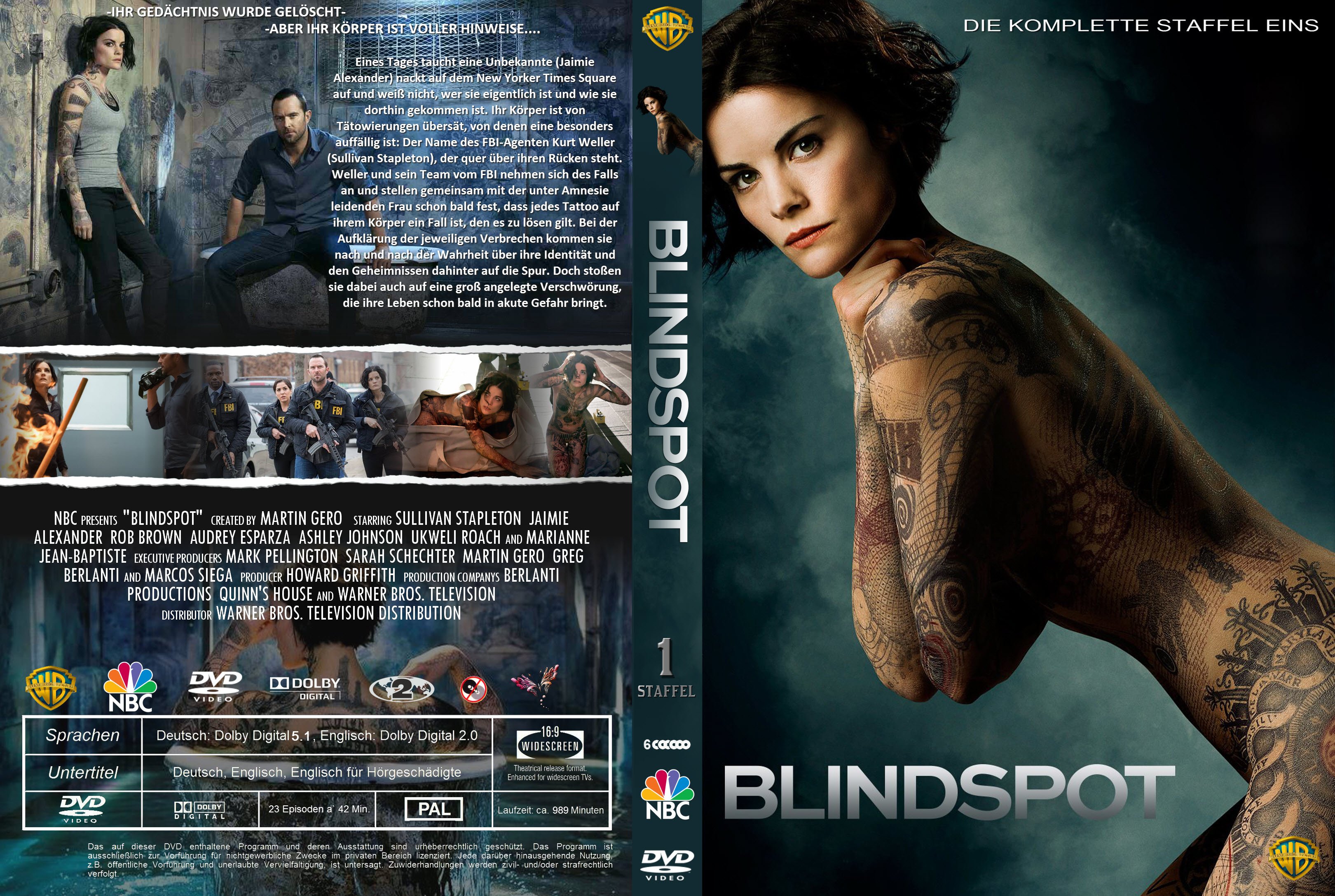 Blindspot Staffel 1 6 | DVD Covers | Cover Century | Over 1.000.000 ...