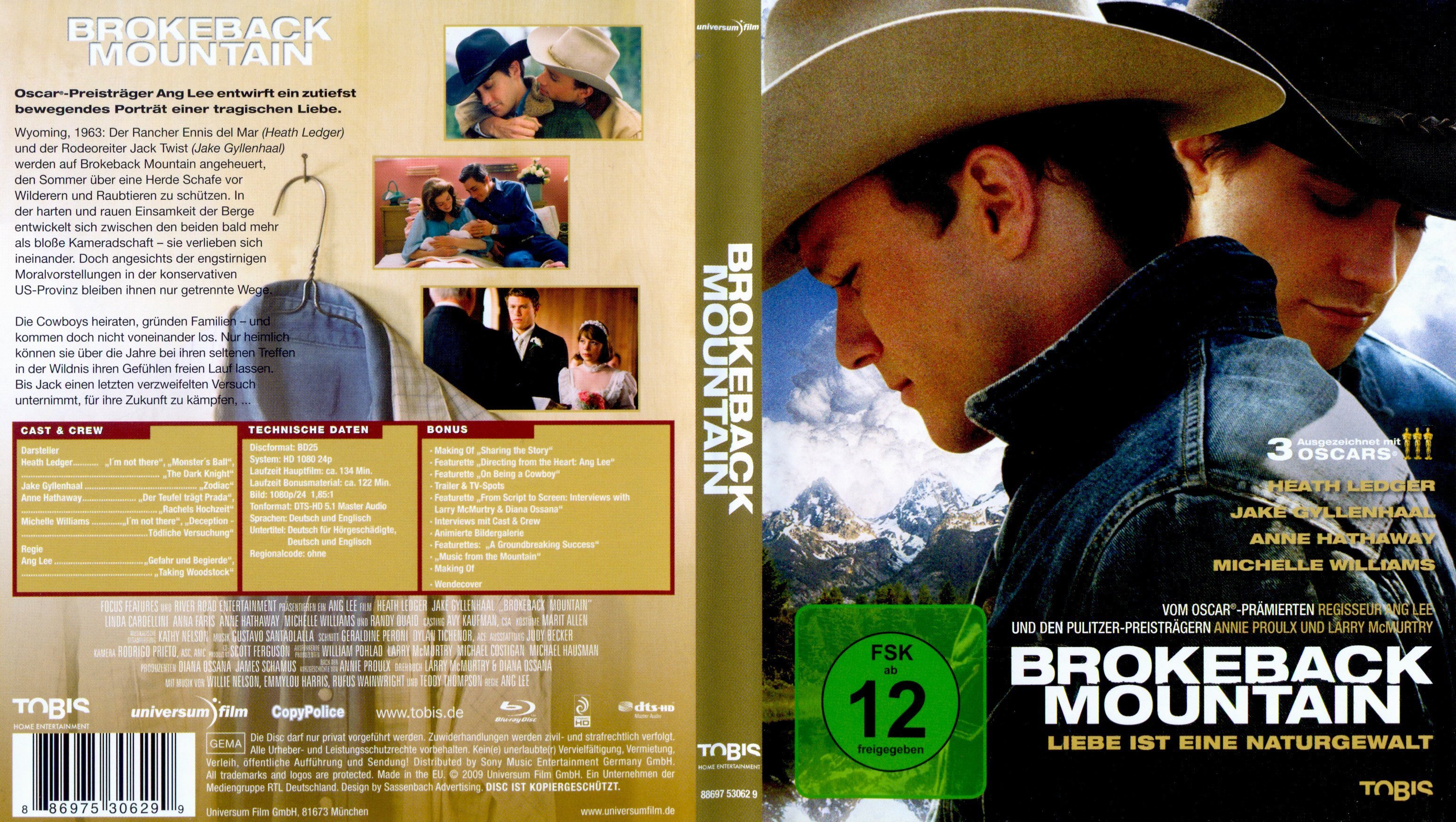 Brokeback Mountain | DVD Covers | Cover Century | Over 1.000.000 Album ...