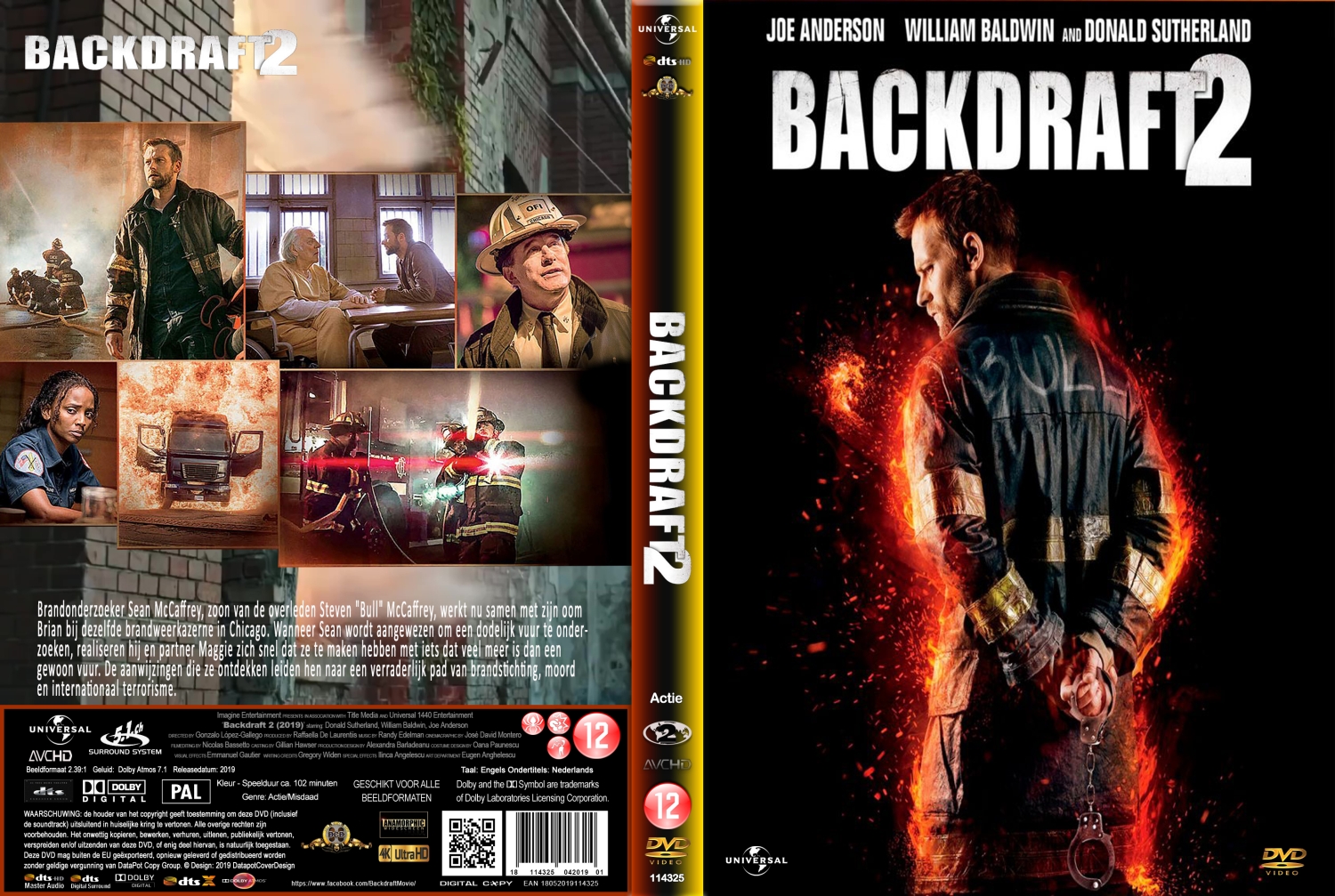 Backdraft 2 (2019) DVD Cover | DVD Covers | Cover Century | Over 1.000. ...