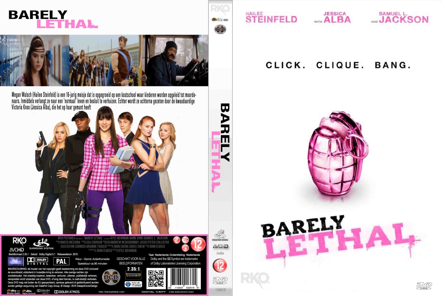 Barely Lethal 2015 Dvd Cover Dvd Covers Cover Century Over 1