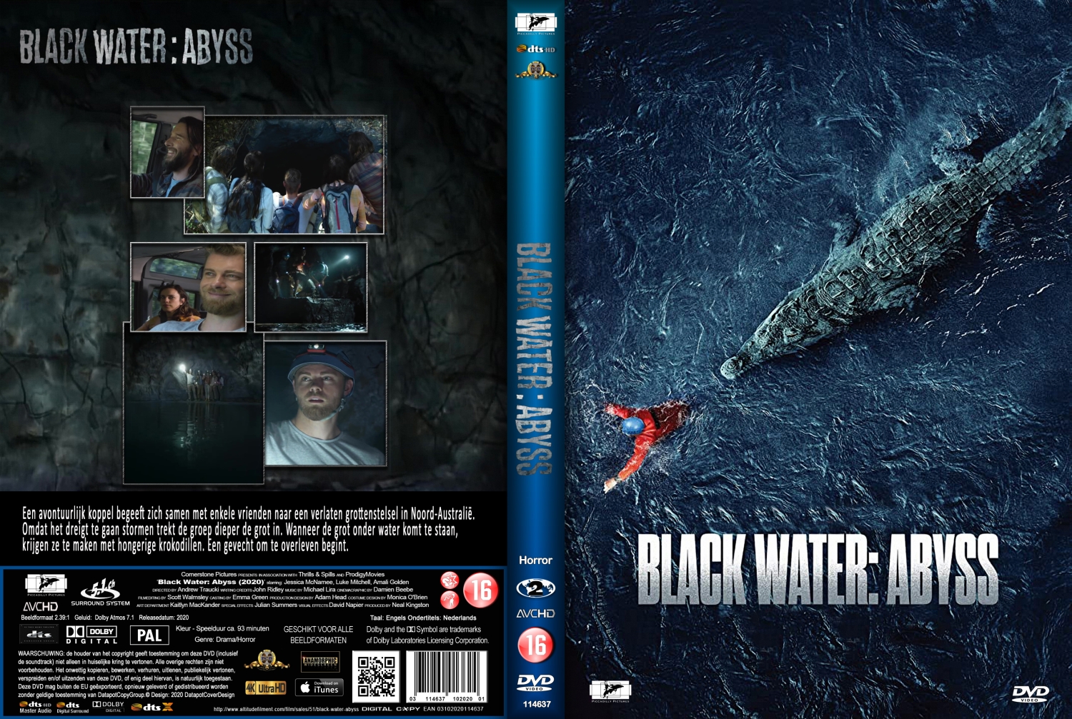 black water abyss (2020) DVD Cover | DVD Covers | Cover Century | Over ...