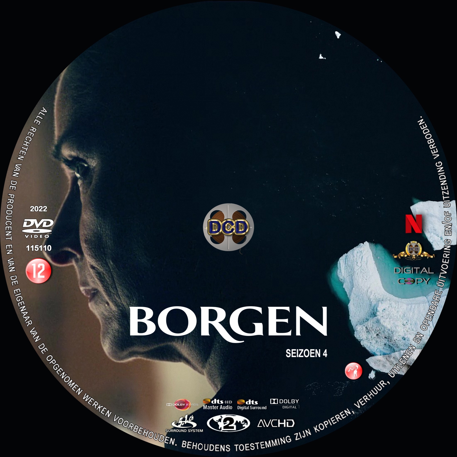 Borgen S4 (2022) DVD Cover CD | DVD Covers | Cover Century | Over 1.000 ...