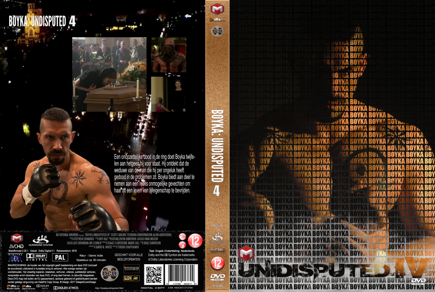 Boyka Undisputed Iv (2016) DVD Cover | DVD Covers | Cover Century ...